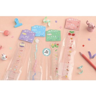 THƯỚC NHỰA CỨNG 15CM