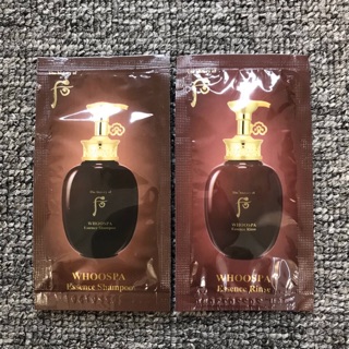 WHOO SPA - 1 gói  XẢ WHOO dưỡng tóc suôn mượt 8ml