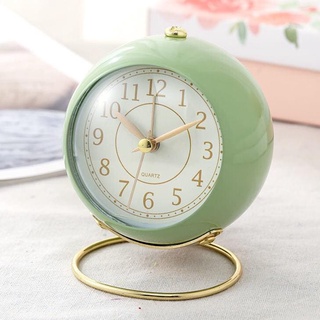 Đồng hồ báo thức để bàn,Không tiếng động kèm chân đứng, Phụ kiện trang trí chụp ảnh