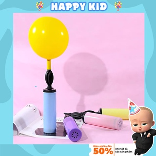 Bóng bóng cầm tay trang trí sinh nhật thôi nôi đầy tháng size lớn tiện lợi HAPPYKID BT