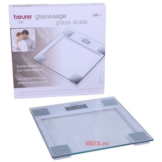 CÂN SỨC KHỎE MẶT KÍNH BEURER GS14