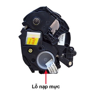 Hộp mực dùng cho máy in LBP 2900 CÓ LỔ ĐỔ MỰC, XẢ THẢI - MÃ 12A/303