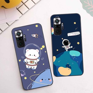 Ốp Xiaomi Redmi Note 10 / Note 10 Pro in hình vũ trụ, phi hành gia bầu trời cute dễ thương
