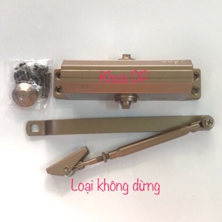 Tay đẩy hơi,tay co thủy lực không dừng YEHA hàng đài loan cho cửa >40kg màu vàng đồng