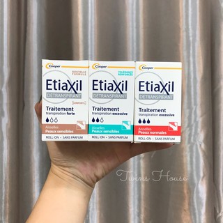 Lăn Nách Khử Mùi Hôi ETIAXIL 15ml Chính Hãng