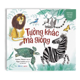[Mã LIFEMALL995 giảm 10% đơn 99K] Sách - Tưởng khác mà giống - Khoa học hài hước - Crabit Kidbooks