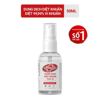 Dung dịch diệt khuẩn Lifebuoy Bảo vệ vượt trội 10 50ML