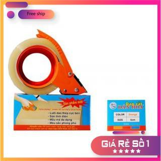 Cắt băng dính bản 5cm bằng thép Dân Hoa dùng cho 1 cuộn bằng dính nhỏ hơn 0.5Kg
