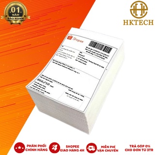 [Chính hãng] [Rẻ vô địch] tệp 500 tờ giấy in vận đơn, in đơn shopee, in bill vận chuyển, tệp 500 tờ khổ 100x150 mm