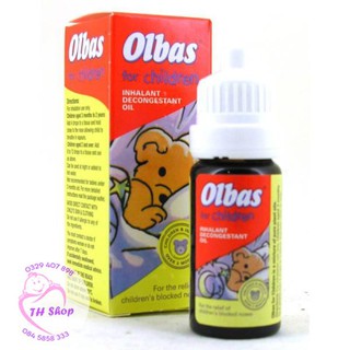 Tinh Dầu Xông Mũi Olbas Cho Bé Anh