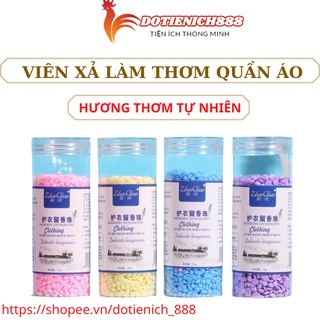 Viên xả làm thơm quần áo nội địa trung, hạt xả thơm làm mềm vải hương nước hoa