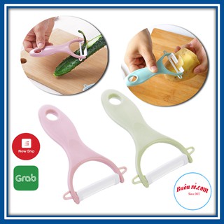 Dao Nạo Vỏ Rau Củ Quả, Trái Cây Lưỡi Sứ 01038 Buôn Rẻ