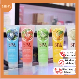 Tẩy da chết hoa quả SPA chai to