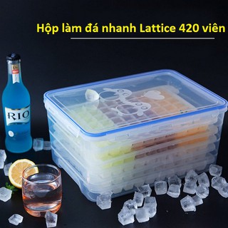 Hộp làm đá nhanh Lattice 9.5L 420 viên đá - Home and Garden