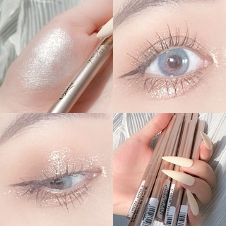 Bút sáp nhũ trắng siêu mịn lâu trôi highlight bling bling cho mắt siêu lung linh - Mới