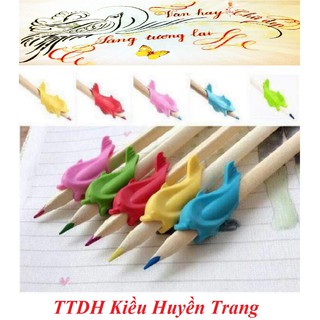 Bút chì đệm cá heo dễ thương cho bé tập viết