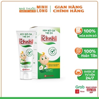 Kem bôi da trẻ em ích nhi dùng cho trẻ hăm da, mụn nhọt, mẩn ngứa tuýt 20g