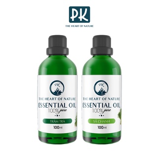 Combo 2 tinh dầu Sả chanh + Tràm trà PK 100ml/chai