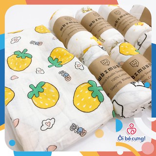 Khăn Aden Sợi Tre 100% Bamboo Muslin Chất Siêu Mềm, Cỡ Đại 115x110cm. Đồ dùng cho bé sơ sinh - Tắm