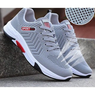 Giày Thể Thao Nam Màu Ghi S5