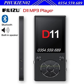 Máy nghe nhạc Ruizu D11 màn hình 2.4inch cao cấp - Máy nghe nhạc Bluetooth Mp3/Mp4