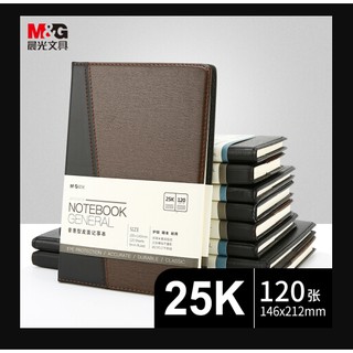 Sổ Bìa Da M&amp;G APYD2K78 25K 2K7 120 Trang NoteBook Sổ Tay Công Việc Lịch Làm, Việc Học Tập Tiện Lợi Cho Sinh Viên, Văn Ph