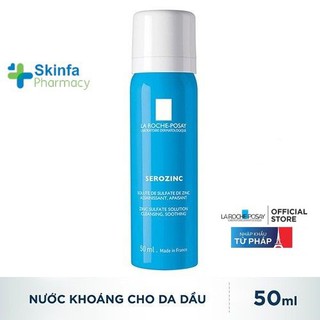 Xịt khoáng La Roche-Posay Serozinc Dành Da Dầu, Da Mụn - Skinfa.