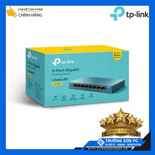 Switch Chia Mạng 8 Cổng Gigabit TP-Link LS108G/ TL-SG1008D | Switch 8 Cổng 10/100/1000Mbps