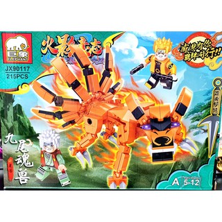 Lego Kakashi Susano, Naruto Cửu Vỹ, Sasuke mô hình bộ sưu tập anime