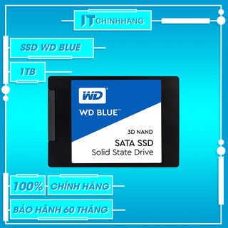 Ổ Cứng SSD WD Blue 3D NAND 1Tb 2.5" - Hàng Chính Hãng