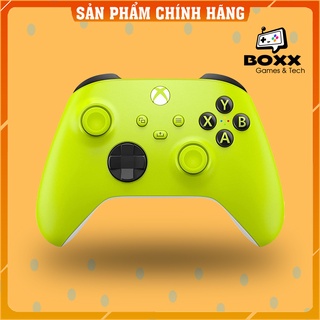 Tay cầm xbox series x, tay cầm chơi game xbox one series x Electric Volt chính hãng tặng kèm cáp