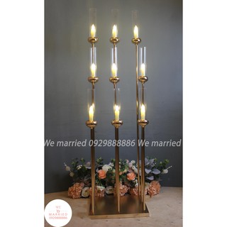 Đèn Đứng 9 đầu ngọn nến - AD053