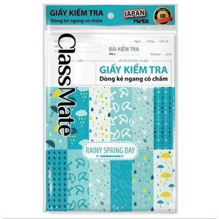 Giấy kiểm tra kẻ ngang Classmate-TP201