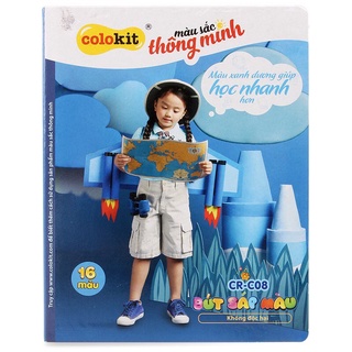 Bút Sáp Màu Thiên Long CR-C08 (16 màu)
