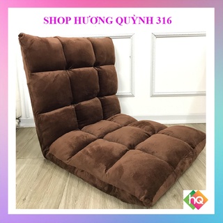 (HQ) Ghế tựa lưng lười ngồi bệt thư giãn văn phòng điều chỉnh 5 cấp độ tatami. Hương Quỳnh 316
