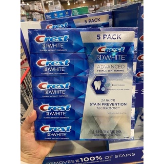 KEM ĐÁNH RĂNG CREST 3D WHITE ADVANCED 158gr USA