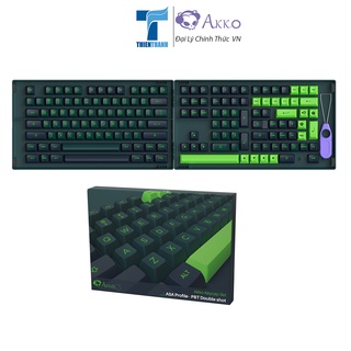 AKKO Keycap set – Wave Sonic (PBT Double-Shot/ASA profile/229 nút)