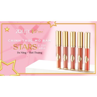 Son Star Lip Tint Zoley 5 Màu Cá Tính - Son Kem Zoley