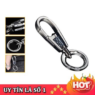 [RẺ NHẤT SHOPEE] Móc Khóa Xe Ô Tô Xe Máy Jobon ZB-100, Chất Liệu Inox Không Rỉ - Nhiều Màu