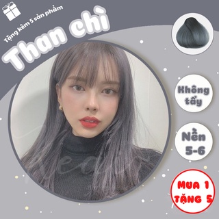 Thuốc nhuộm tóc tại nhà Than Chì - kèm oxi - không tẩy - Keaihairdye