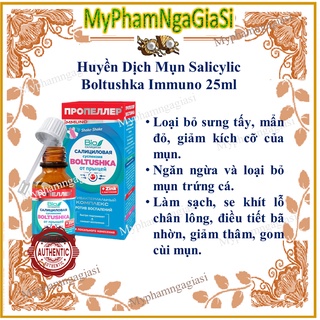 Huyền dịch Mụn Salicylic BOLTUSHKA hỗ trợ mụn cấp tốc