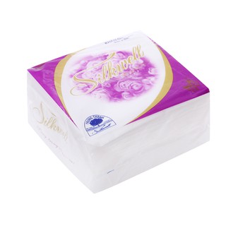 Khăn giấy vuông Silkwell gói 100 tờ kích thước 330x330m