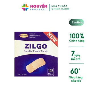 Băng cá nhân Zilgo bản nhỏ - độ dính cao, co giãn tốt, tiện dụng