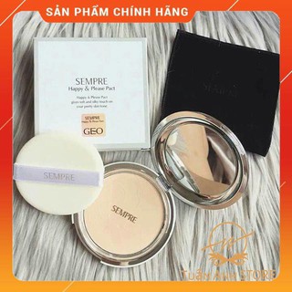 Phấn Phủ Dạng Nén Siêu Mịn GEO Giữ Tone 24h Không Bí, Mỏng Mịn SPF 20  Cam Kết Chính Hãng Hàn Quốc