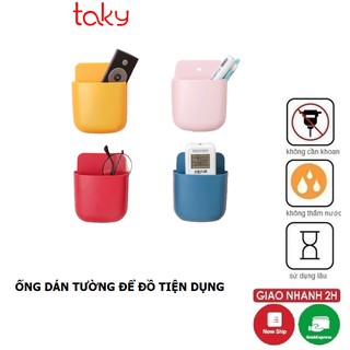 Kệ Nhựa - Taky, Dán Tường Để Điều Khiển, Điện Thoại, Để Đồ Đa Năng, Với Miếng Dán Chắc Chắn, Tiện Dụng, Gọn Gàng - 4004