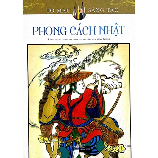 Sách - Tô Màu Sáng Tạo - Phong Cách Nhật