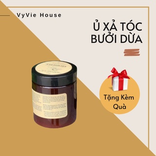 Ủ Xả Bưởi Dừa | Ủ xả thảo dược thiên nhiên dưỡng tóc mềm mượt, chắc khỏe
