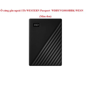 Ổ cứng di động 1Tb WESTERN Passport WDBYVG0010BBK-WESN (Màu đen)