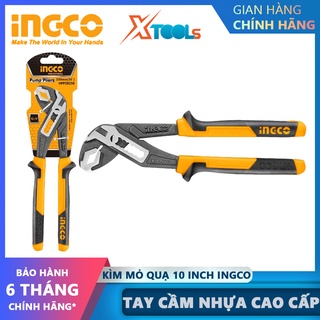 Kìm mỏ quạ Ingco HPP28251 | kìm tuốt dây điện dùng thép CRV cao cấp, kích thước 250mm, đầu kềm đánh bóng và chống gỉ dùn