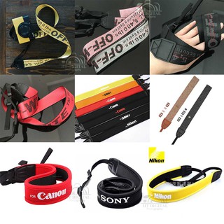 Dây đeo máy ảnh Canon Sony Nikon Fujifilm Màu Sắc Đa Dạng Vải Canvas Cao Cấp Handtrap